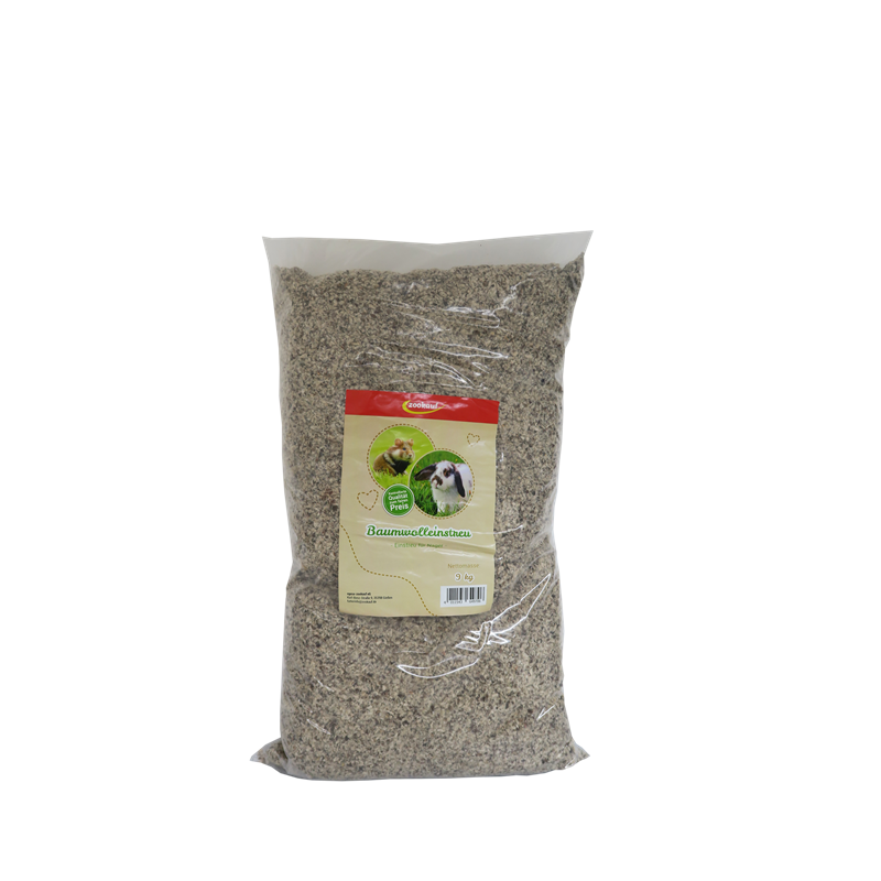 zookauf Baumwolleinstreu für Nager 9 kg