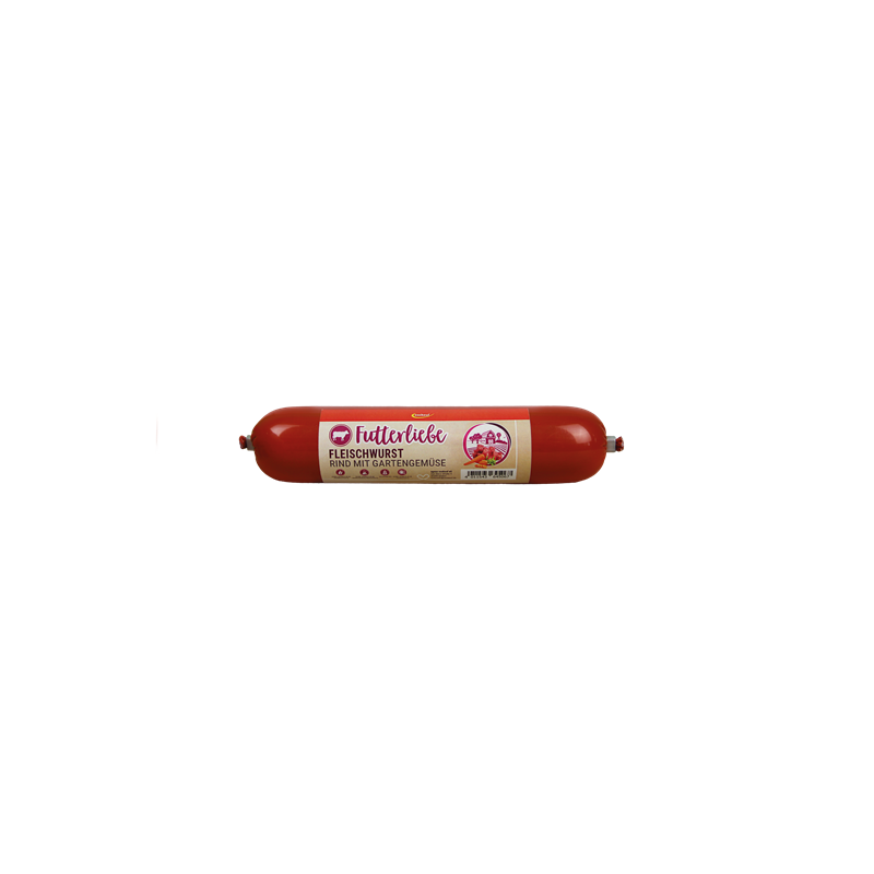 zookauf Dog Fleisch-Wurst Rind mit Gartengemüse 200 g