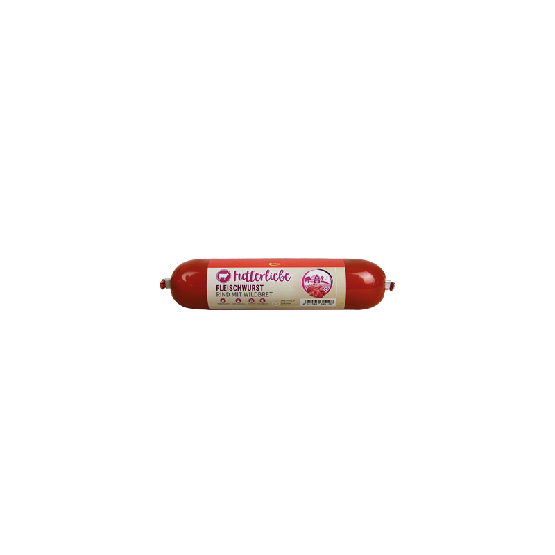 zookauf Dog Fleisch-Wurst Rind mit Wildbret 200 g