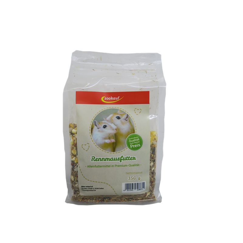 zookauf Nager Futter Premium für Rennmaus 350 g