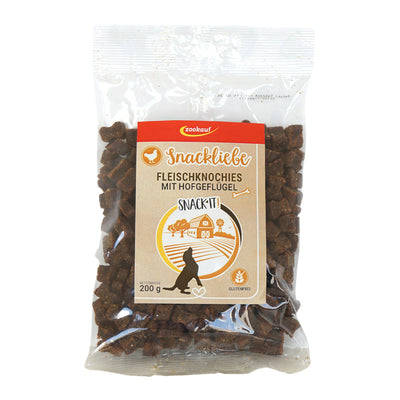 zookauf Snackliebe Fleischknochies Hofgeflügel  200 g