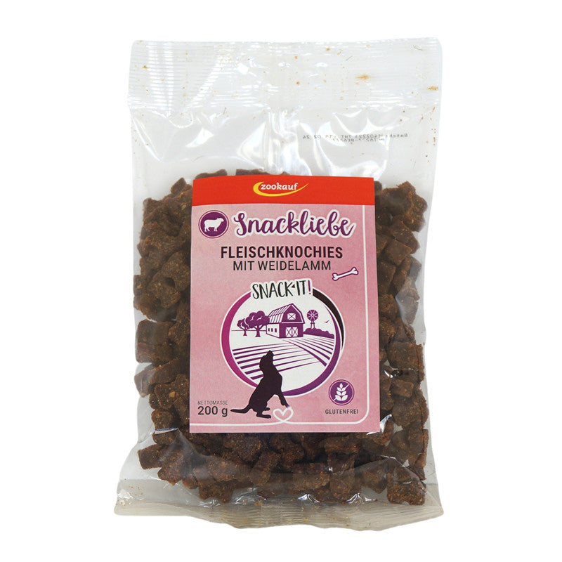 zookauf Snackliebe Fleischknochies Weidelamm  200 g