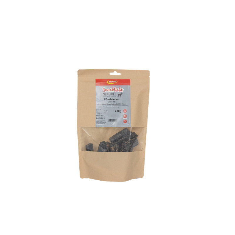 zookauf Snackliebe Sensibel Pferdeleber 200 g