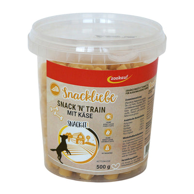 zookauf Snackliebe Snack 'n' Train Käse  500 g