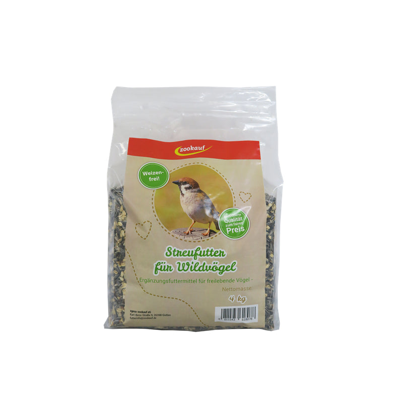 zookauf Streufutter für Wildvögel 4 kg