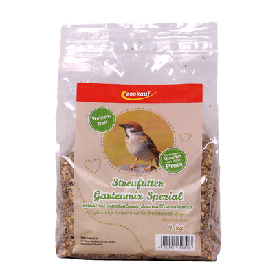 zookauf Streufutter Gartenmix Spezial  4 kg